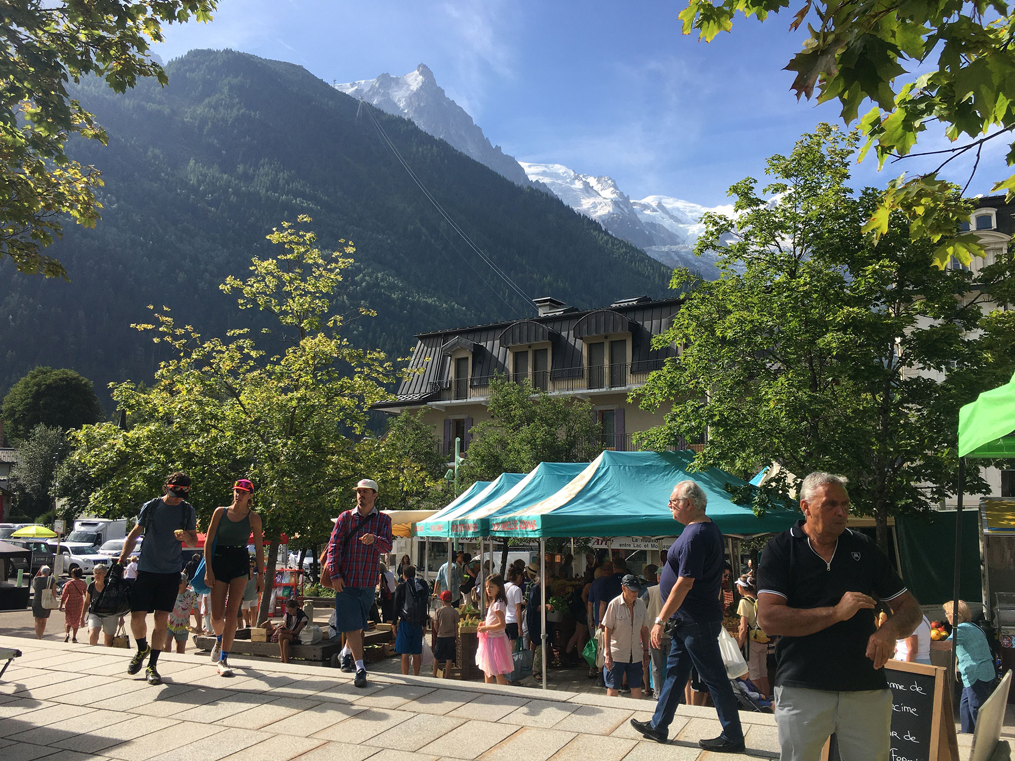 Chamonix Market Day