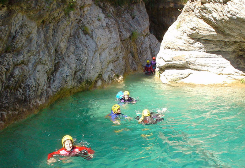 Canyoning Guides in Chamonix