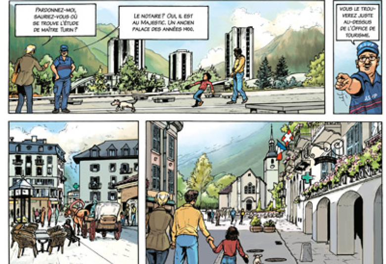 The History of Chamonix in Comics