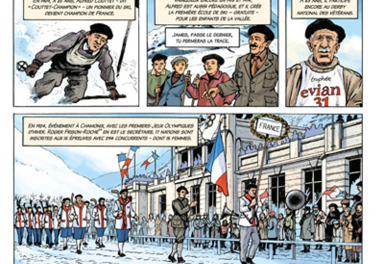 The History of Chamonix in Comics