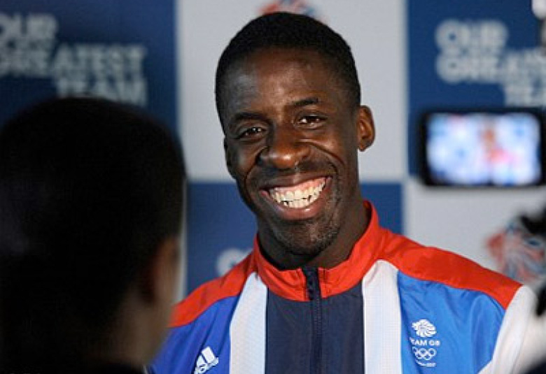 Dwain Chambers prépare les JO à Chamonix