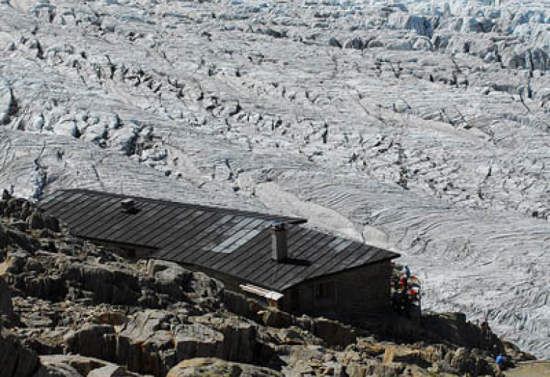 Renovation of "Albert Premier hut