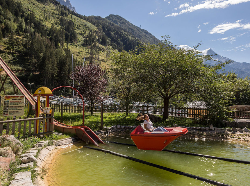 Les Planards Amusement Park Roller Coaster Chamonix