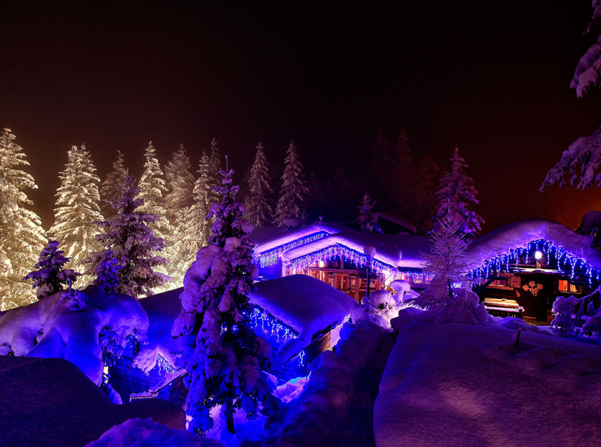Les Chalets de Philippe, an hamlet of chalets in Chamonix Mont Blanc