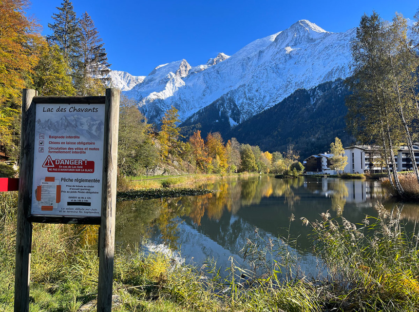 Lac des Chavants Lake in Les Houches Fishing in Chamonix