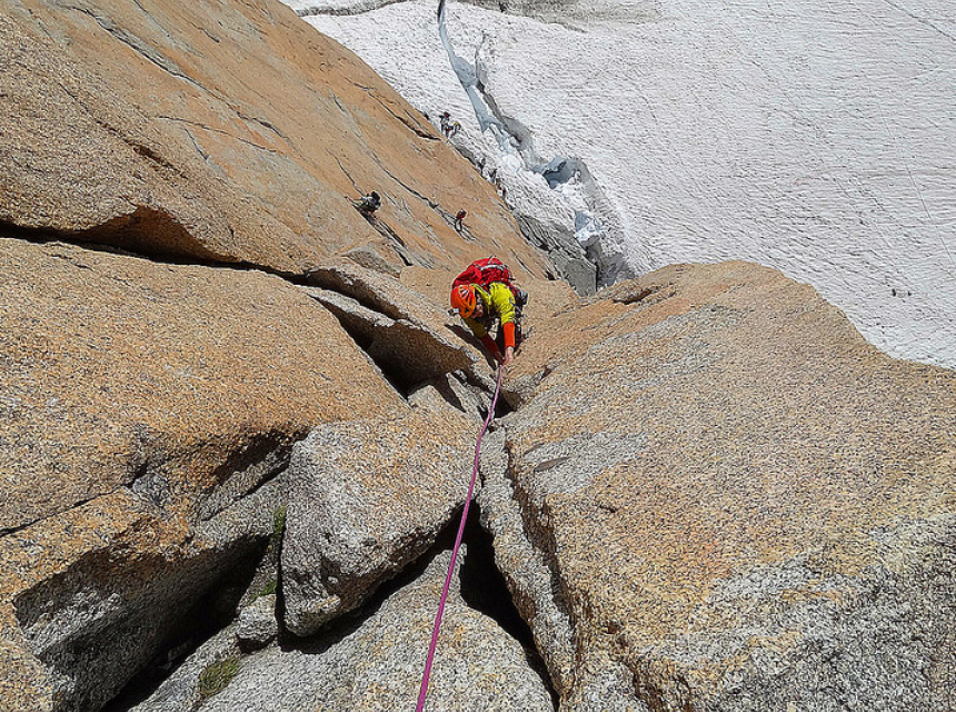 Rock Climbing in Chamonix