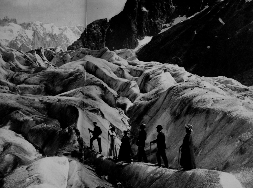 How Glaciers are formed in the Alps