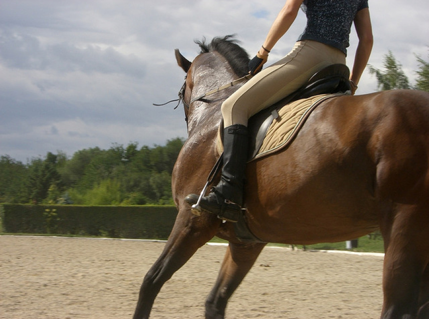 Horse riding