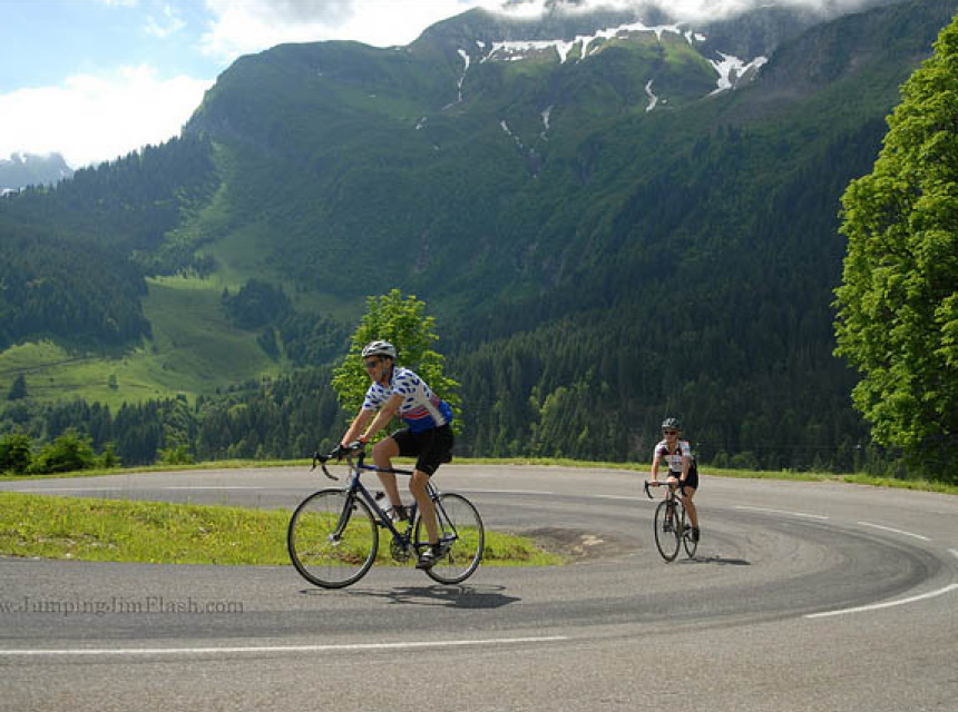 Road Bike the Tour of Mont Blanc Cycling