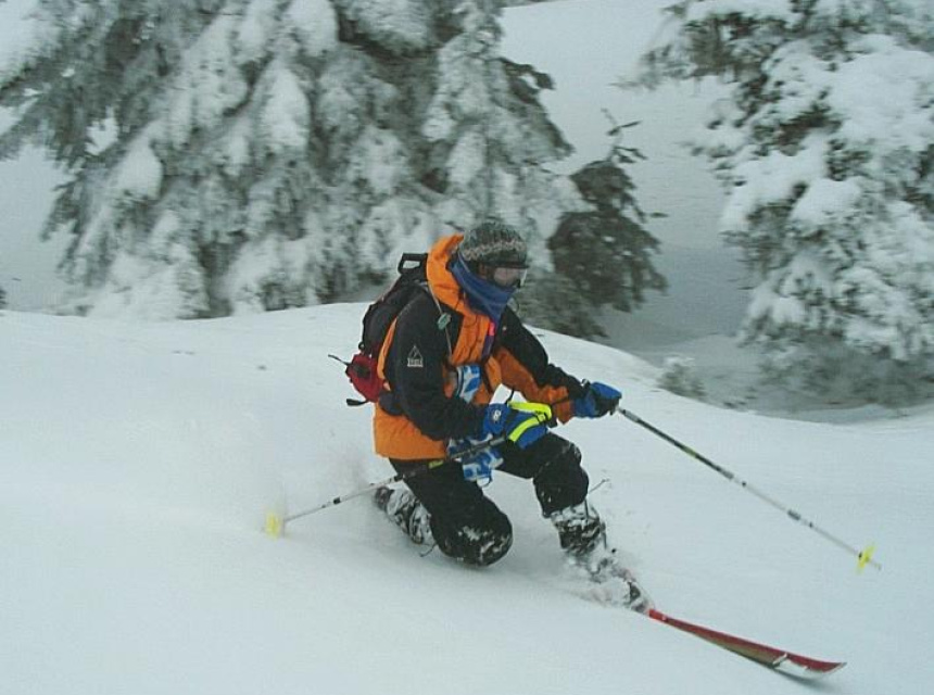 Telemark in Chamonix Telemark in the Chamonix Mont Blanc Valley